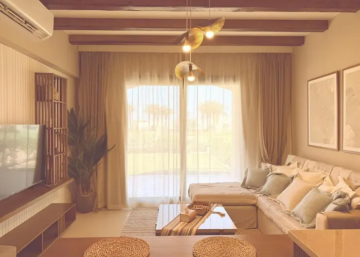 Boho 3 Bedroom Garden & Pool View Retreat In Makadi Heights, By Kemetland *